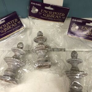 3‎ x Echo Valley Enchanted Fairy Gardens Miniature Accessories  garden art